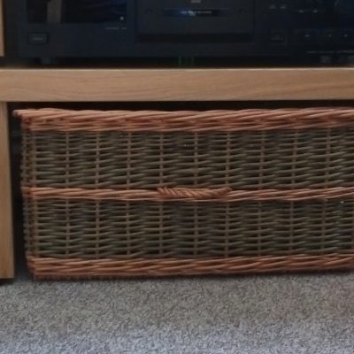 custom made storage basket made in uk