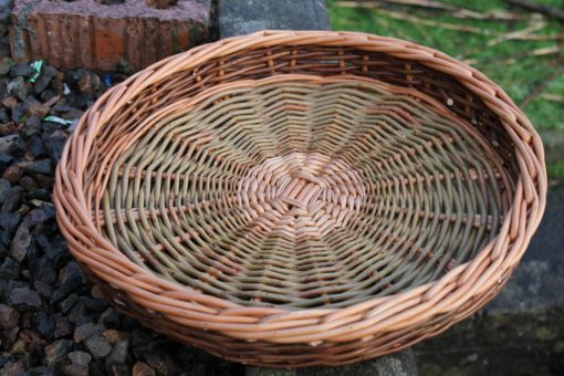 round willow tray made in uk