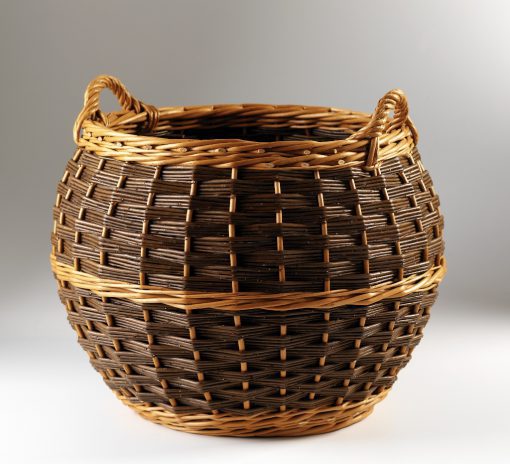 barrel log basket made in uk