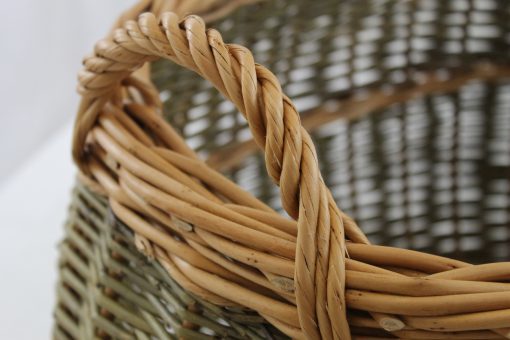 oval log basket