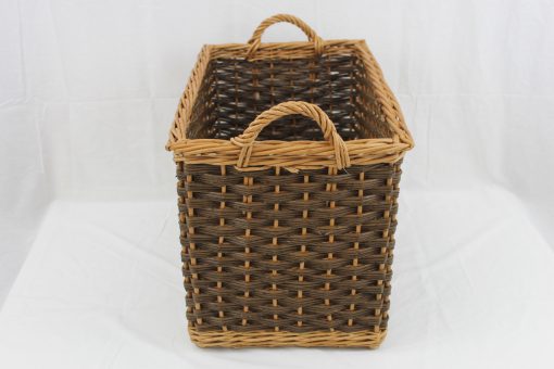 rectangular log basket