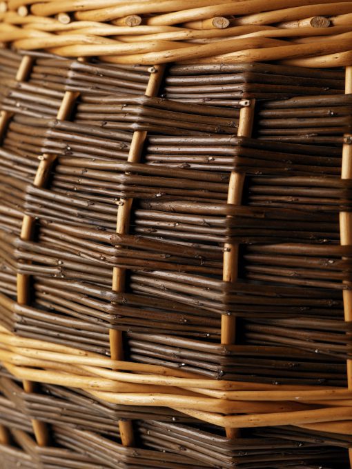 barrel log basket
