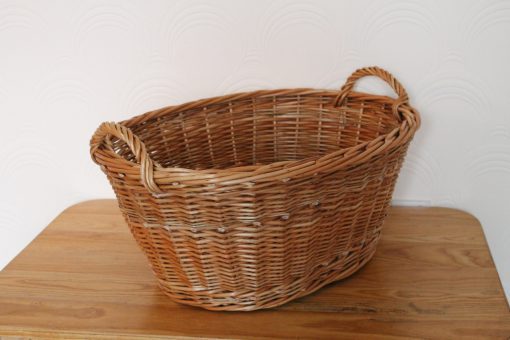 wicker washing basket made in uk
